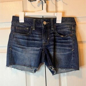 American Eagle super stretch jean shorts